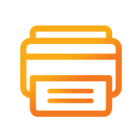 IncyteCARES printer icon.