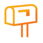 Mailbox icon.