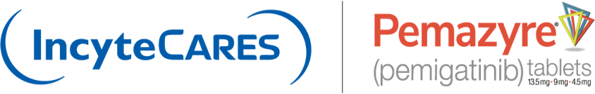 Redirects user to IncyteCARES PEMAZYRE HCP home page.